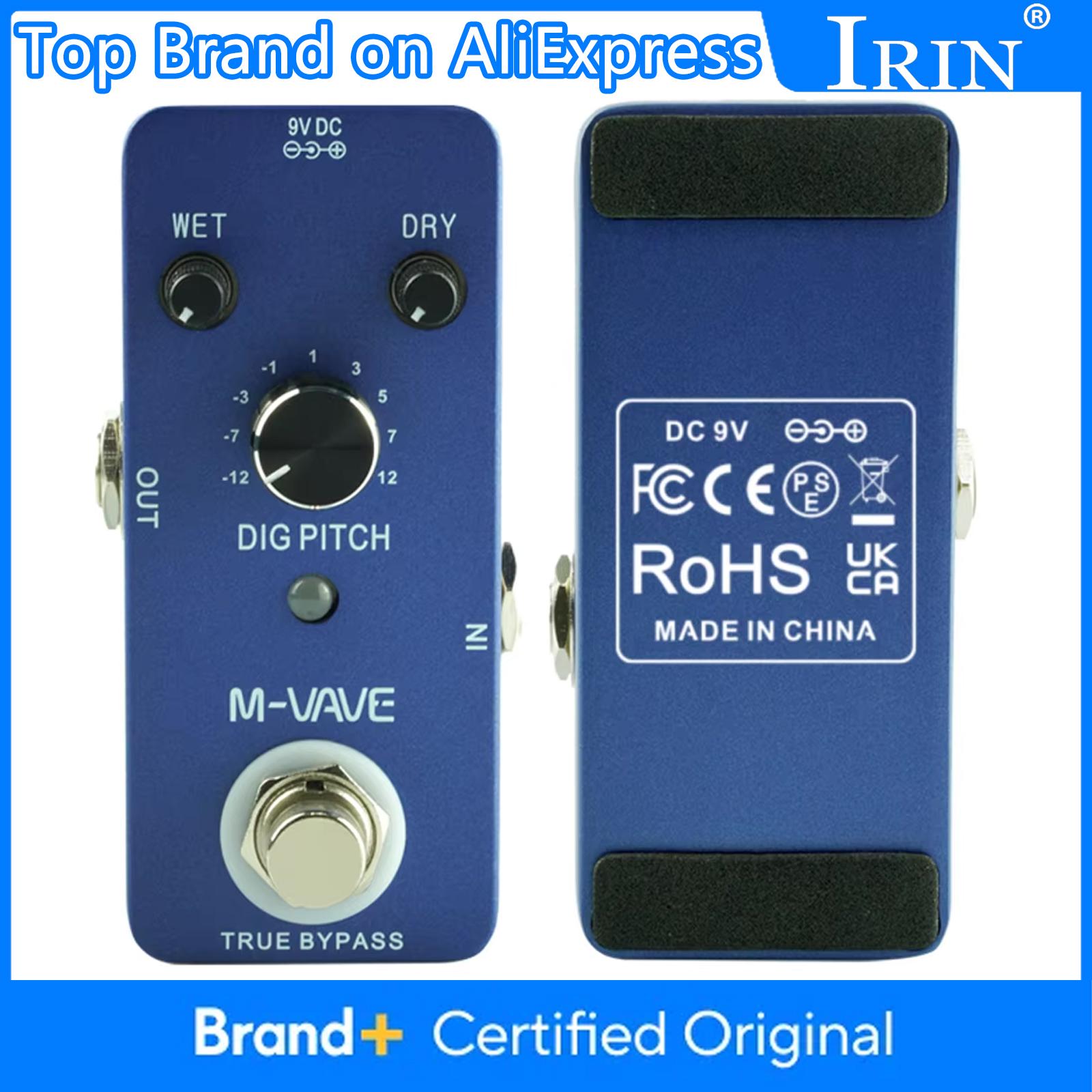M-VAVE DIG PITCH Guitar Effect Pedal with 9 Pitch Shift Types True Bypass Zinc Alloy Shell Pedal Guitar Parts & Accessories
M-VAVE DIG PITCH Guitar Effect Pedal with 9 Pitch Shift Types True Bypass Zinc Alloy Shell Pedal Guitar Parts & Accessories