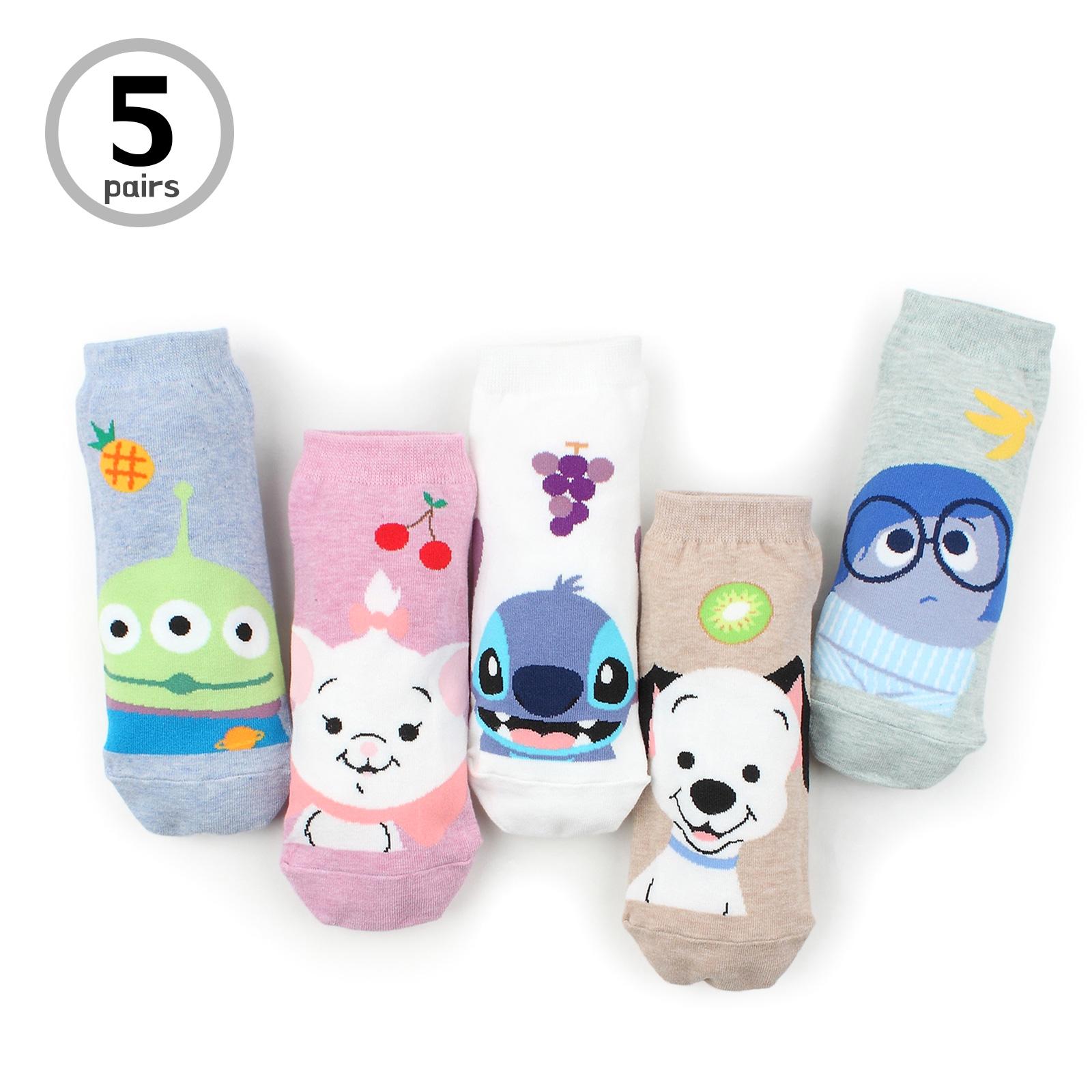 (5 пар) Женские носки Disney для детей с низким вырезом Disney Fruit Character VD59 22 - 25 cm
(5 пар) Женские носки Disney для детей с низким вырезом Disney Fruit Character VD59 22 - 25 cm