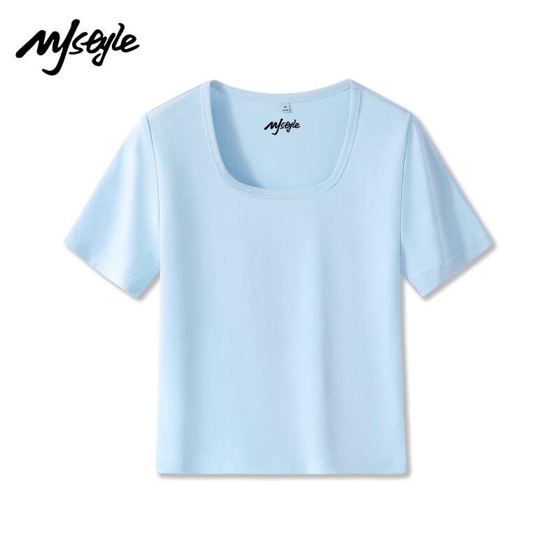 MJ STYLE Women s Square Neck Slim-Fit Short Sleeve T-Shirt M
MJ STYLE Women s Square Neck Slim-Fit Short Sleeve T-Shirt M