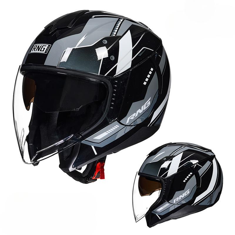 Мотоциклетный шлем 3/4 Half Helmet Мотоциклетный универсальный шлем Шлем для верховой езды Корейский стиль Педальный шлем L
Мотоциклетный шлем 3/4 Half Helmet Мотоциклетный универсальный шлем Шлем для верховой езды Корейский стиль Педальный шлем L