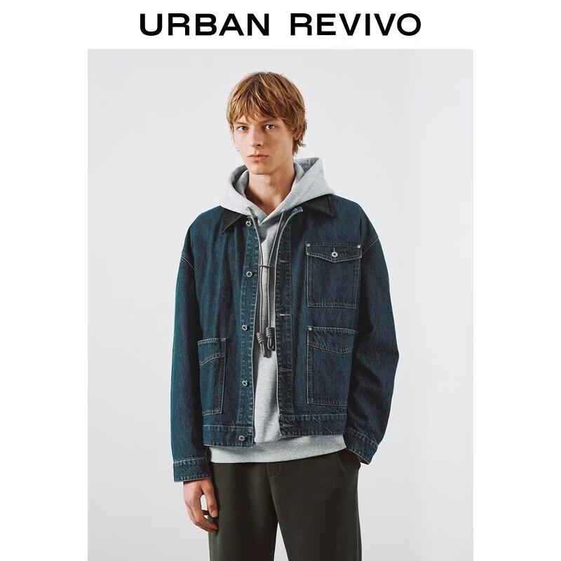 UR 2026 Spring Men s Retro Color-Block Denim Jacket M
UR 2026 Spring Men s Retro Color-Block Denim Jacket M