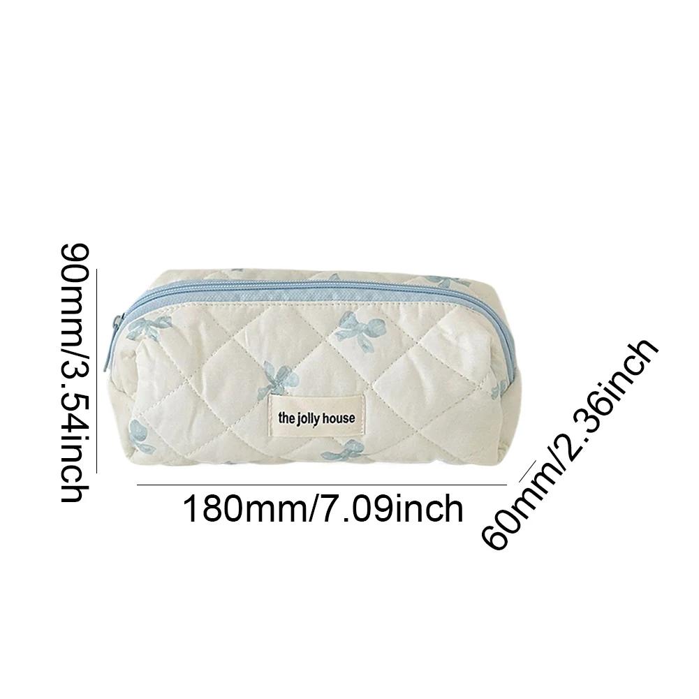 Makeup Bag Cute Bow Travel Makeup Pouch with Zipper Makeup Organizer Storage Bag Cosmetic Organizer Case for Women and Girls
Makeup Bag Cute Bow Travel Makeup Pouch with Zipper Makeup Organizer Storage Bag Cosmetic Organizer Case for Women and Girls