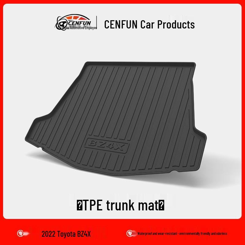 Экологичный водонепроницаемый коврик в багажник для 2022 Toyota BZ4X No Specification
Экологичный водонепроницаемый коврик в багажник для 2022 Toyota BZ4X No Specification