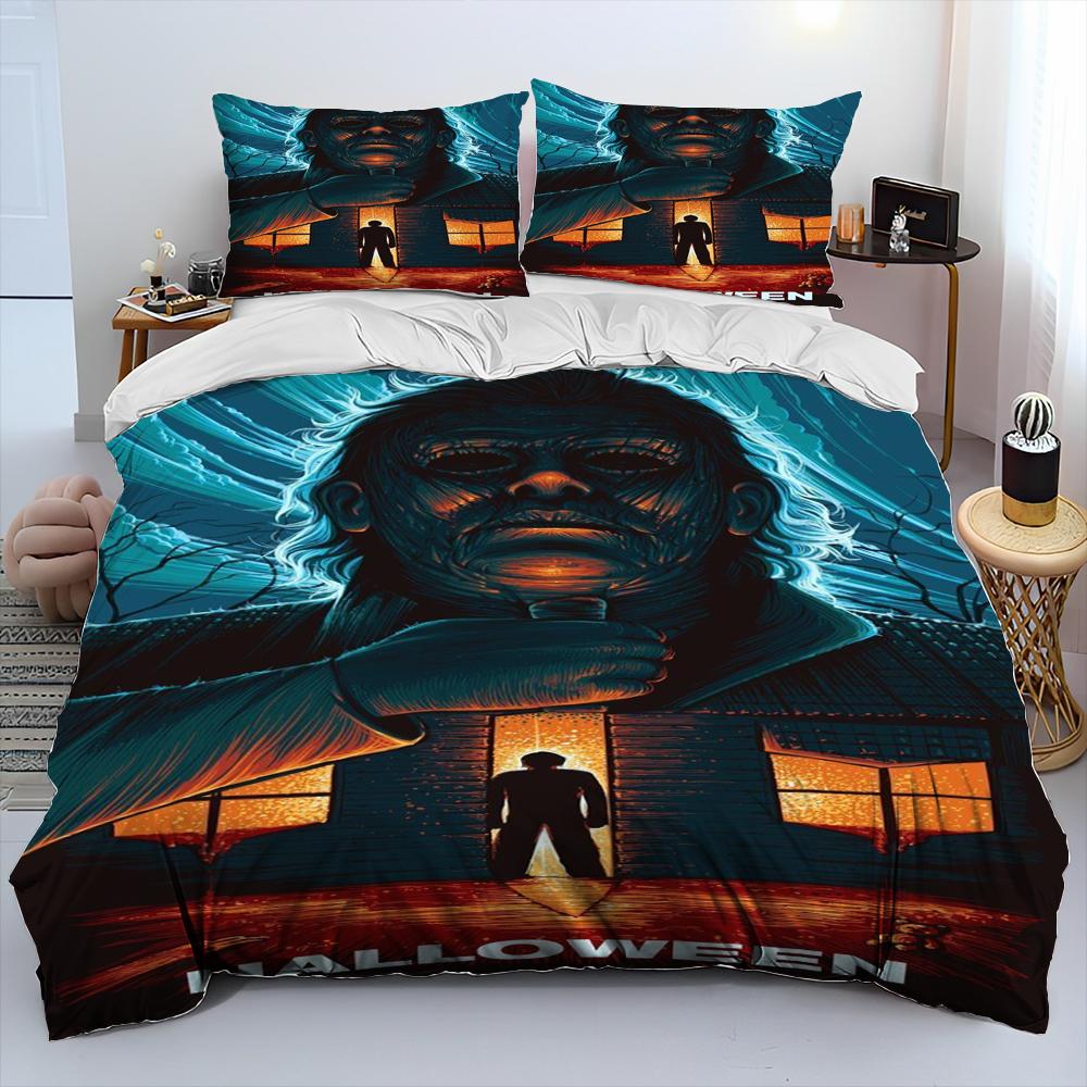 Horror Movie Character Chucky Saw Comforter Bedding SetDuvet Cover Bed Set Quilt Cover PillowcaseKing Queen Size Bedding Set EU Single(135*200cm)3pcs
Horror Movie Character Chucky Saw Comforter Bedding SetDuvet Cover Bed Set Quilt Cover PillowcaseKing Queen Size Bedding Set EU Single(135*200cm)3pcs