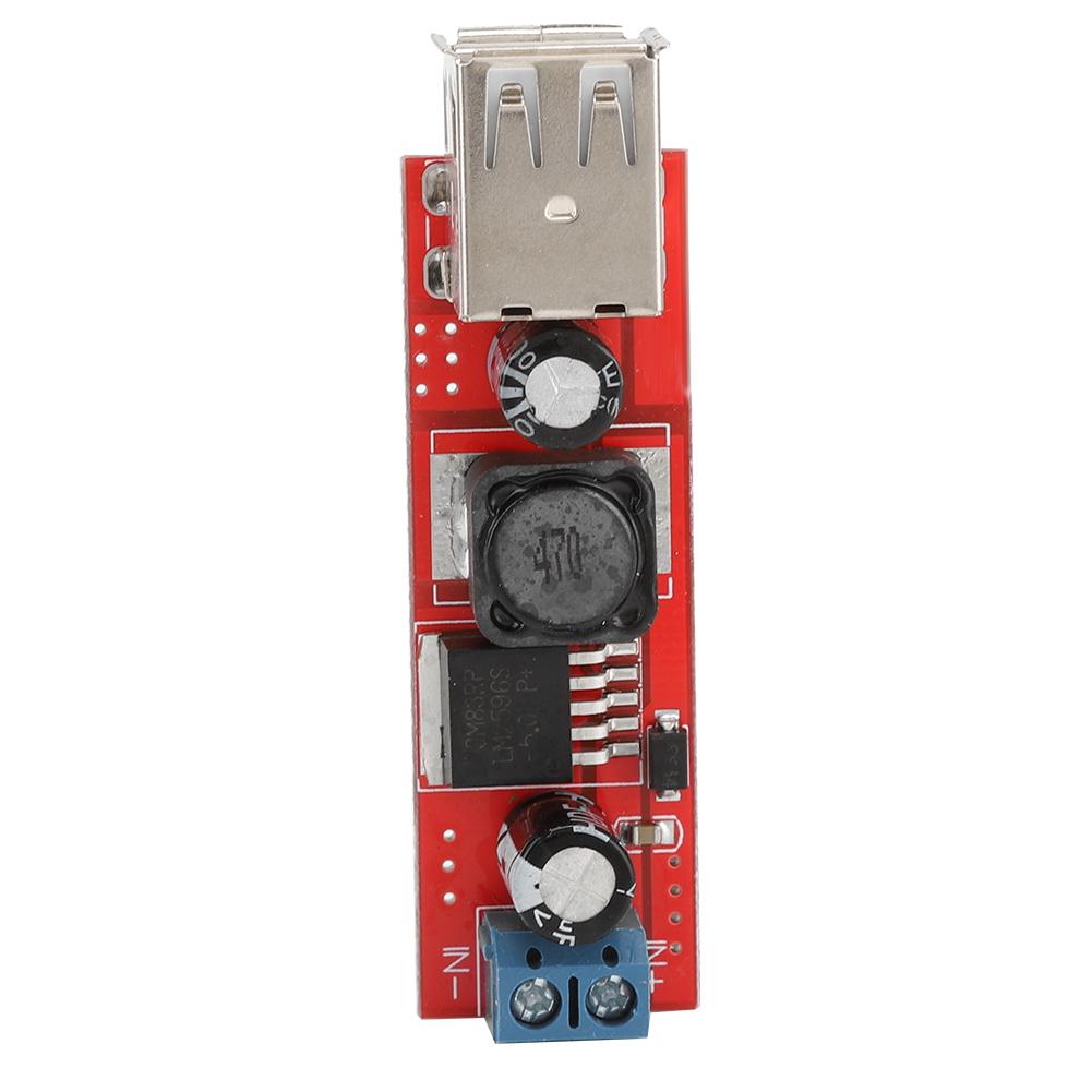 Dual USB Output 9V12V24V36V to 5VDC DC Vehicle Charging 3A Buck Voltage Regulator Module
Dual USB Output 9V12V24V36V to 5VDC DC Vehicle Charging 3A Buck Voltage Regulator Module