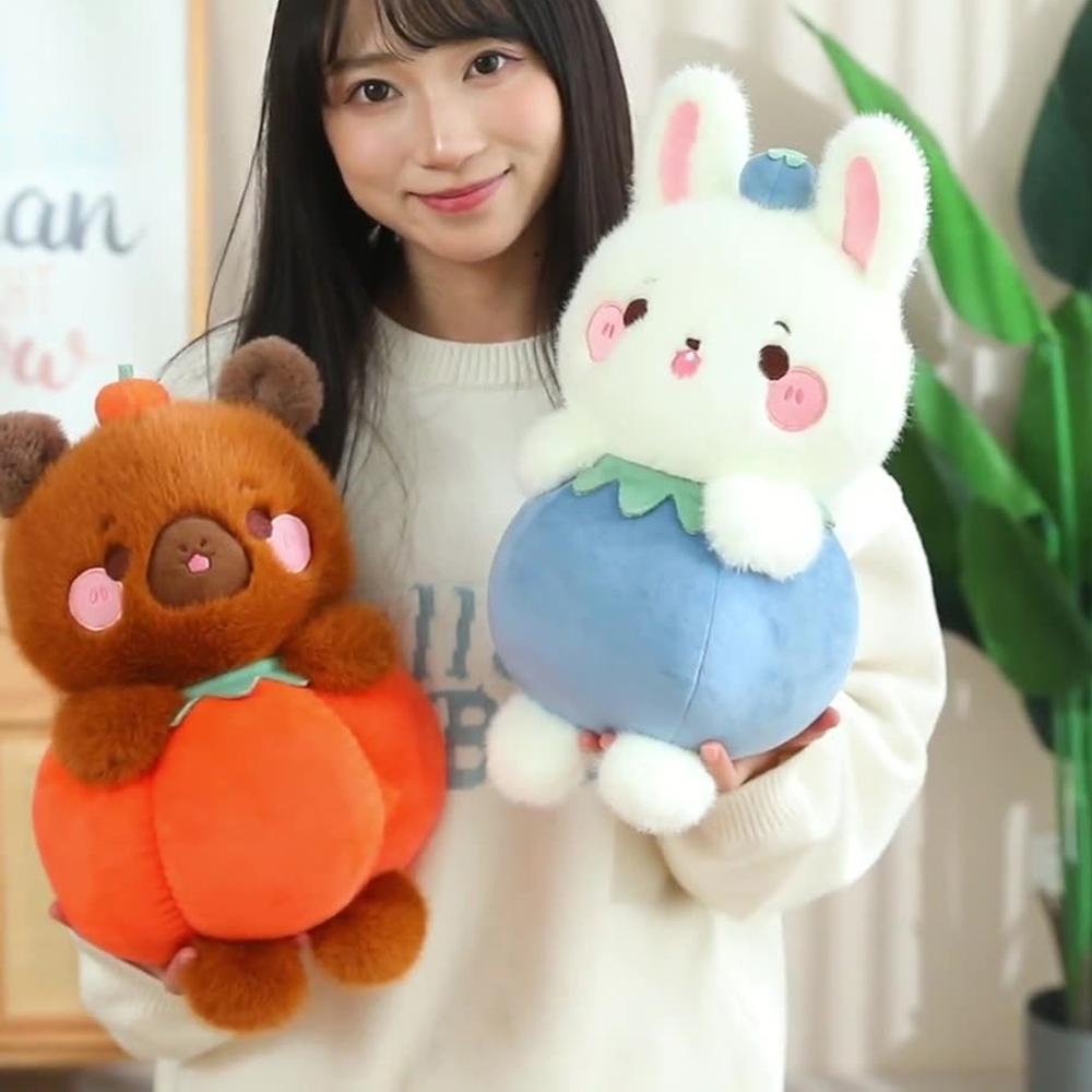 Pig Fruit Animal Plush Toy Dog Rabbit Stuffed Doll Funny Pumpkin Capybara Plush Doll Room Decor pig
Pig Fruit Animal Plush Toy Dog Rabbit Stuffed Doll Funny Pumpkin Capybara Plush Doll Room Decor pig