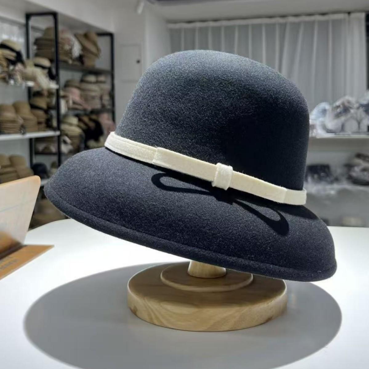 l Australian hair fisherman hat children s autumn and winter retro small fragrant top hat showing face small lampshade hat M(55-58cm) чёрный
l Australian hair fisherman hat children s autumn and winter retro small fragrant top hat showing face small lampshade hat M(55-58cm) чёрный