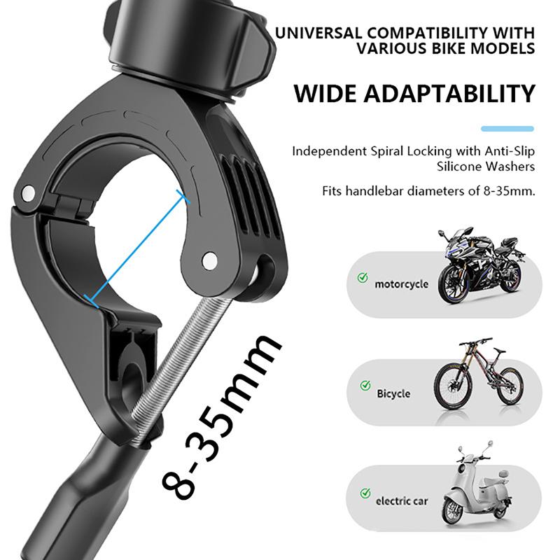 Motorcycle Bike Handlebar Camera Mount Bicycle Tube Bracket Clip Holder for Gopro Hero Insta360 Osmo Action Camera Accessories
Motorcycle Bike Handlebar Camera Mount Bicycle Tube Bracket Clip Holder for Gopro Hero Insta360 Osmo Action Camera Accessories