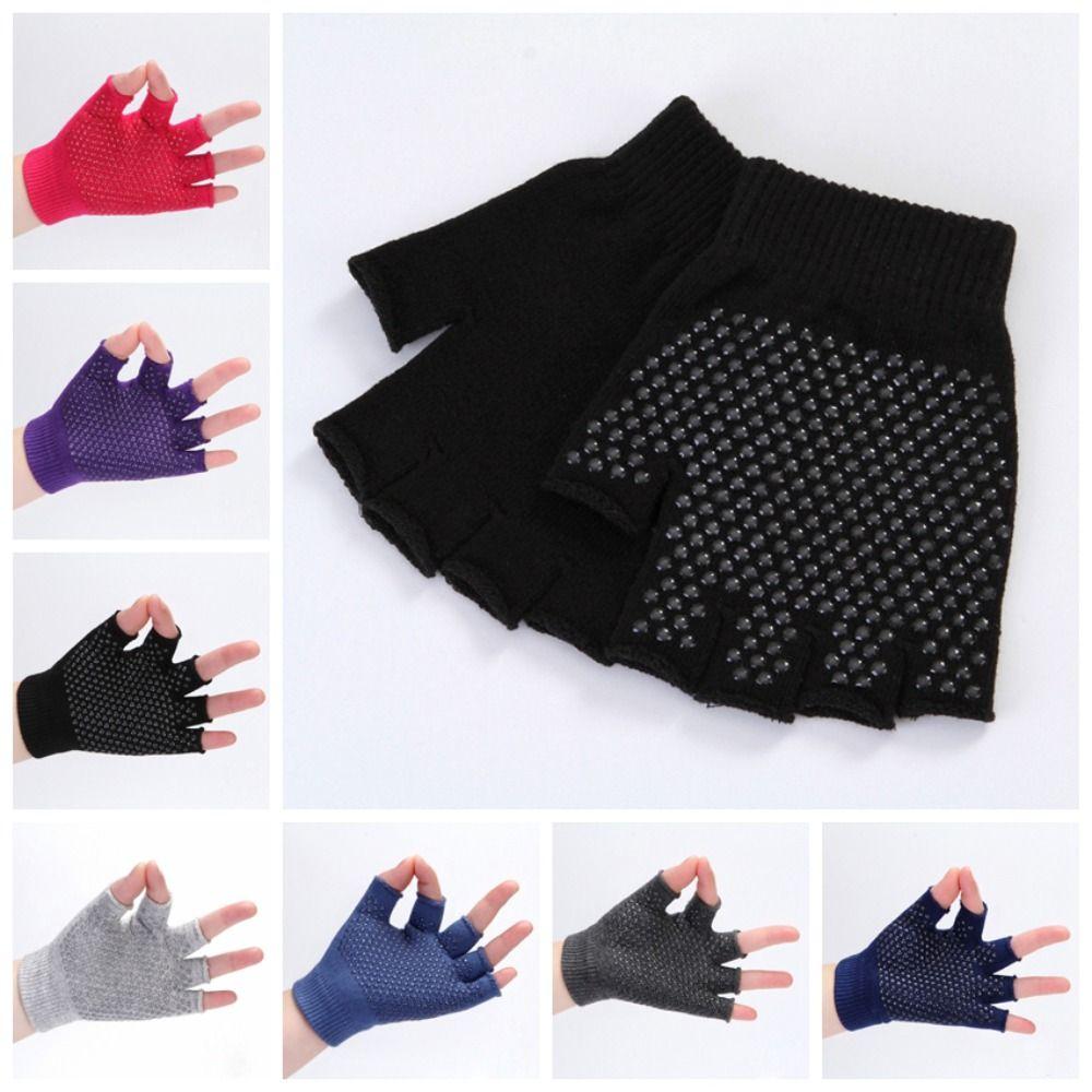 1 Pair Sweat Absorption Fingerless Gripper Gloves Knitting Air Yoga Gloves Outdoor Sport
1 Pair Sweat Absorption Fingerless Gripper Gloves Knitting Air Yoga Gloves Outdoor Sport