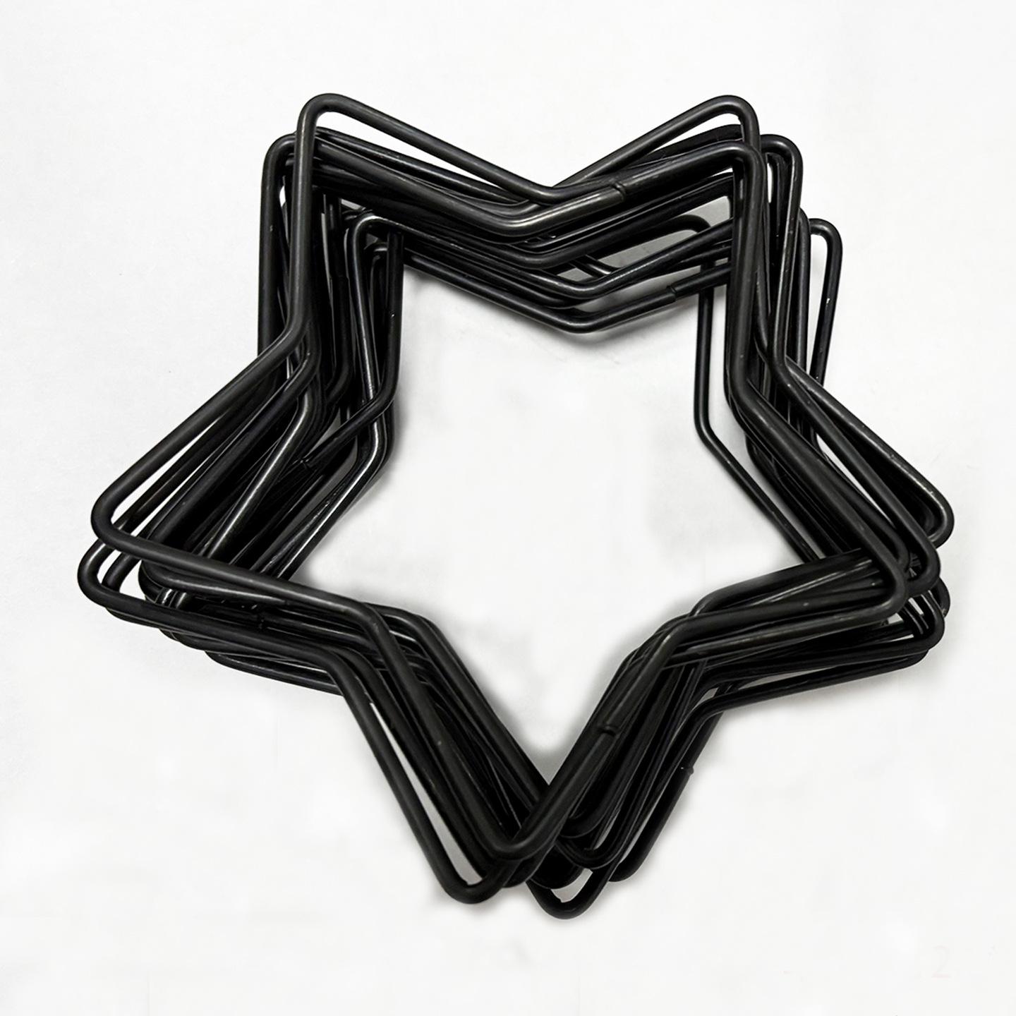 Hexagonal Climbing Vine Flower Stand - Creative Iron Ring with Heart & Star Design for Clematis
Hexagonal Climbing Vine Flower Stand - Creative Iron Ring with Heart & Star Design for Clematis