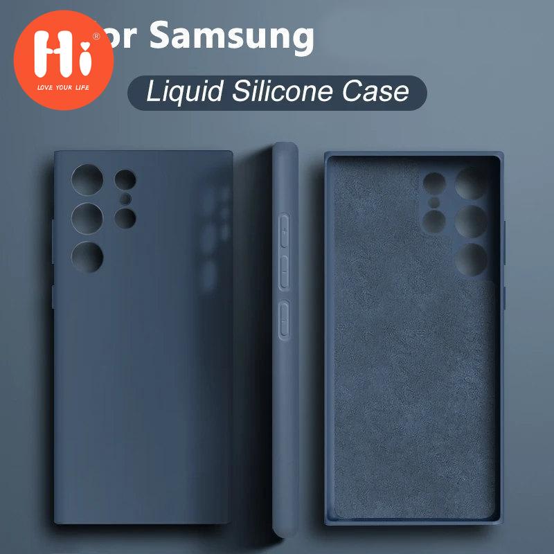 Жидкий силиконовый чехол для Samsung Galaxy S22 S23 S20 S21 Ultra S10 Plus FE A53 A52 A51 A33 A32 A71 5G, чехлы для телефонов
Жидкий силиконовый чехол для Samsung Galaxy S22 S23 S20 S21 Ultra S10 Plus FE A53 A52 A51 A33 A32 A71 5G, чехлы для телефонов