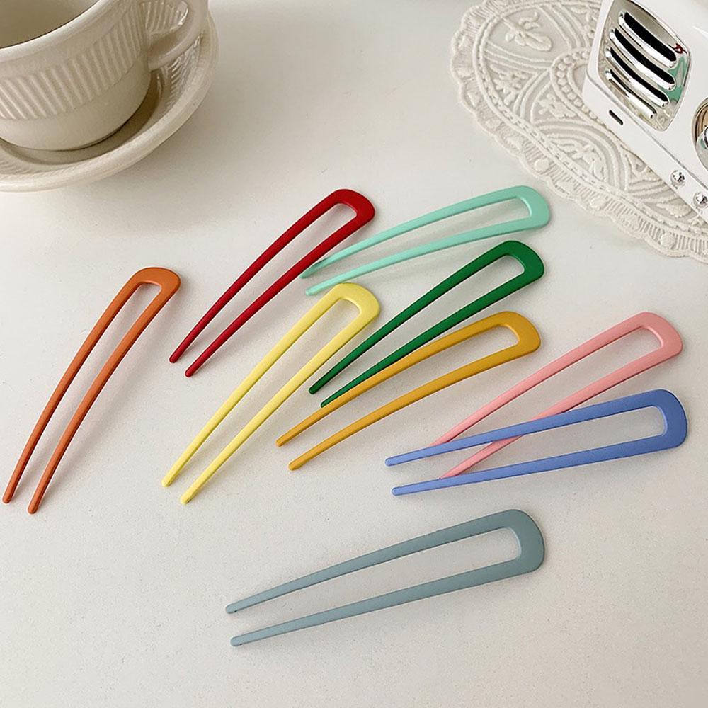 Elegant Stylish Convenient Trendy Colorful U Shape Hairpin Hair Sticks Styling Tool Hair Fork серебряный
Elegant Stylish Convenient Trendy Colorful U Shape Hairpin Hair Sticks Styling Tool Hair Fork серебряный