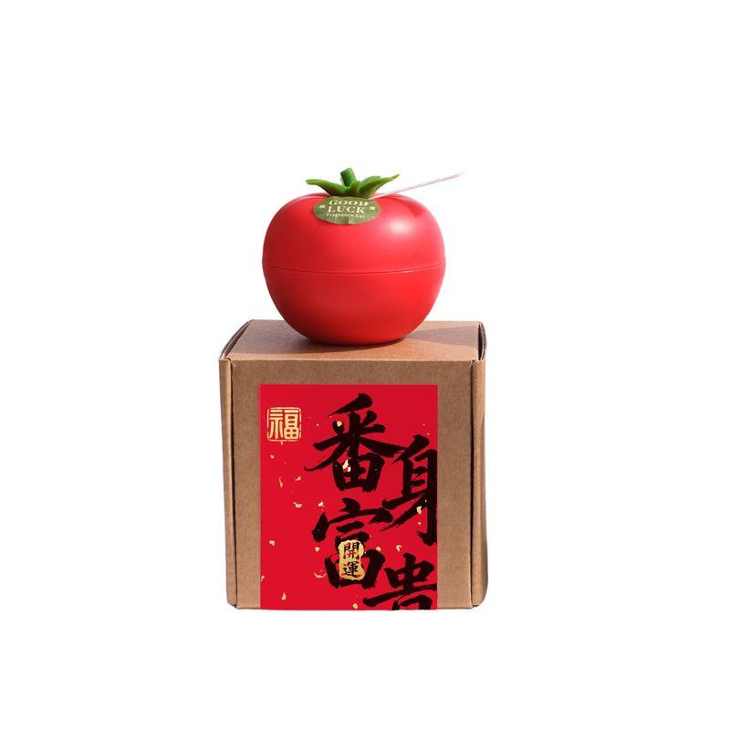 New Year Good Luck Aromatherapy Home Deodorizer Long-Lasting Fragrance Solid Balm Car Fragrance Ornament Air Freshener Creative Tomato (Single)
New Year Good Luck Aromatherapy Home Deodorizer Long-Lasting Fragrance Solid Balm Car Fragrance Ornament Air Freshener Creative Tomato (Single)