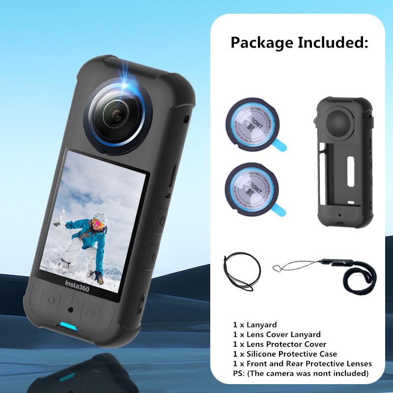 Захисний ковпачок для об єктива + Чохол на корпус для Insta360 X3 Силіконовий чохол Захист лінз для Insta 360 X3 Аксесуар проти подряпин
Захисний ковпачок для об єктива + Чохол на корпус для Insta360 X3 Силіконовий чохол Захист лінз для Insta 360 X3 Аксесуар проти подряпин