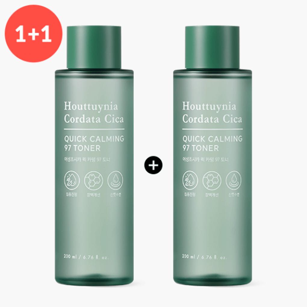 Tony Moly Cica Quick Calming 97 Toner 200ml (1+1)
Tony Moly Cica Quick Calming 97 Toner 200ml (1+1)