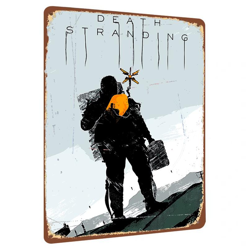 Death Stranding Sam Porter Bridges Silhouette Metal Wall Art Decor Gaming Poster 20x30cm(7.8x11.8inch)
Death Stranding Sam Porter Bridges Silhouette Metal Wall Art Decor Gaming Poster 20x30cm(7.8x11.8inch)