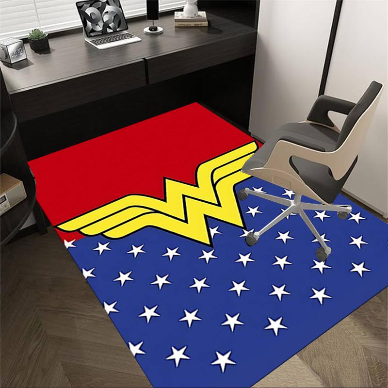 1PC Wonder Woman Extra Large Non-Slip Floor carpet, Office, family, bedroom, Studio - Large Area Rug Indoor Rugs, Vibrant Colors-A223 60cm by 90cm
1PC Wonder Woman Extra Large Non-Slip Floor carpet, Office, family, bedroom, Studio - Large Area Rug Indoor Rugs, Vibrant Colors-A223 60cm by 90cm