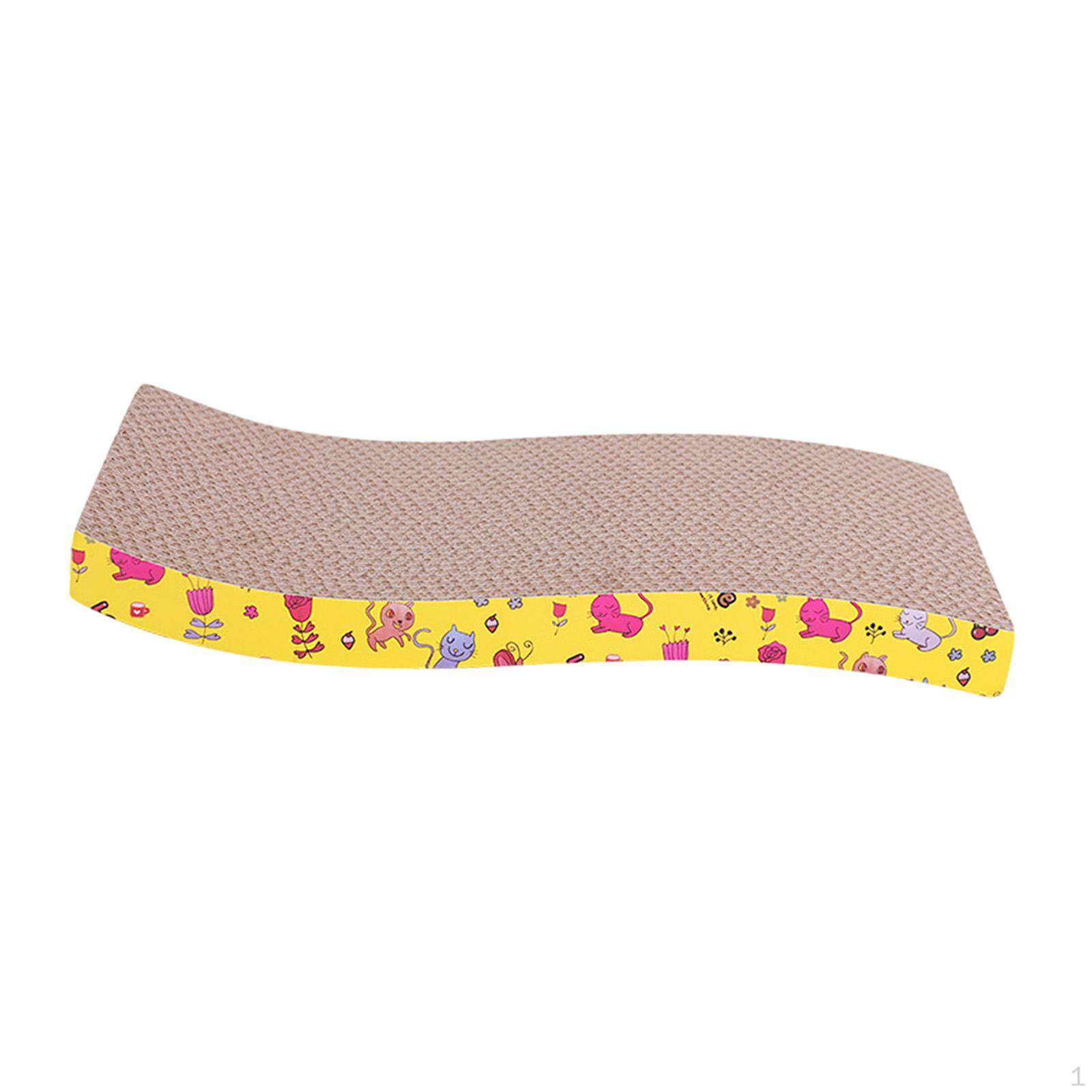 Cardboard Cat Scratcher, Furniture Protector, Wavy Scratching Couch for Cats to Play with While Style A
Cardboard Cat Scratcher, Furniture Protector, Wavy Scratching Couch for Cats to Play with While Style A