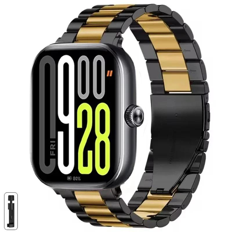Модний металевий ремінець для Redmi Watch 5/Redmi Watch 4 Регульований браслет з нержавіючої сталі для Xiaomi Mi Band 9 Pro/8 Pro Ремінець для зап ястя For Redmi Watch 5
Модний металевий ремінець для Redmi Watch 5/Redmi Watch 4 Регульований браслет з нержавіючої сталі для Xiaomi Mi Band 9 Pro/8 Pro Ремінець для зап ястя For Redmi Watch 5