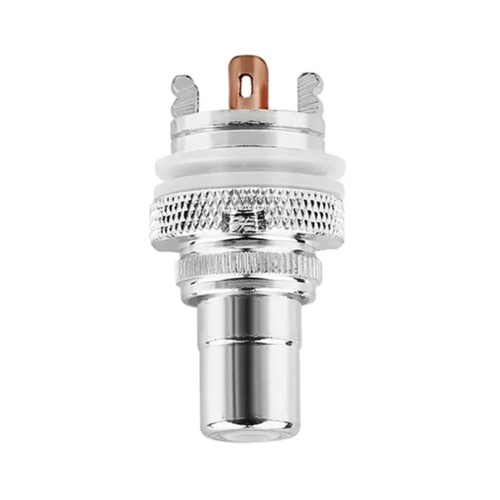 Hifi Adapter Plug RCA Audio Connector Gold/Rhodium Plated Copper Chassis CMC Connectors Silver-White Ring
Hifi Adapter Plug RCA Audio Connector Gold/Rhodium Plated Copper Chassis CMC Connectors Silver-White Ring