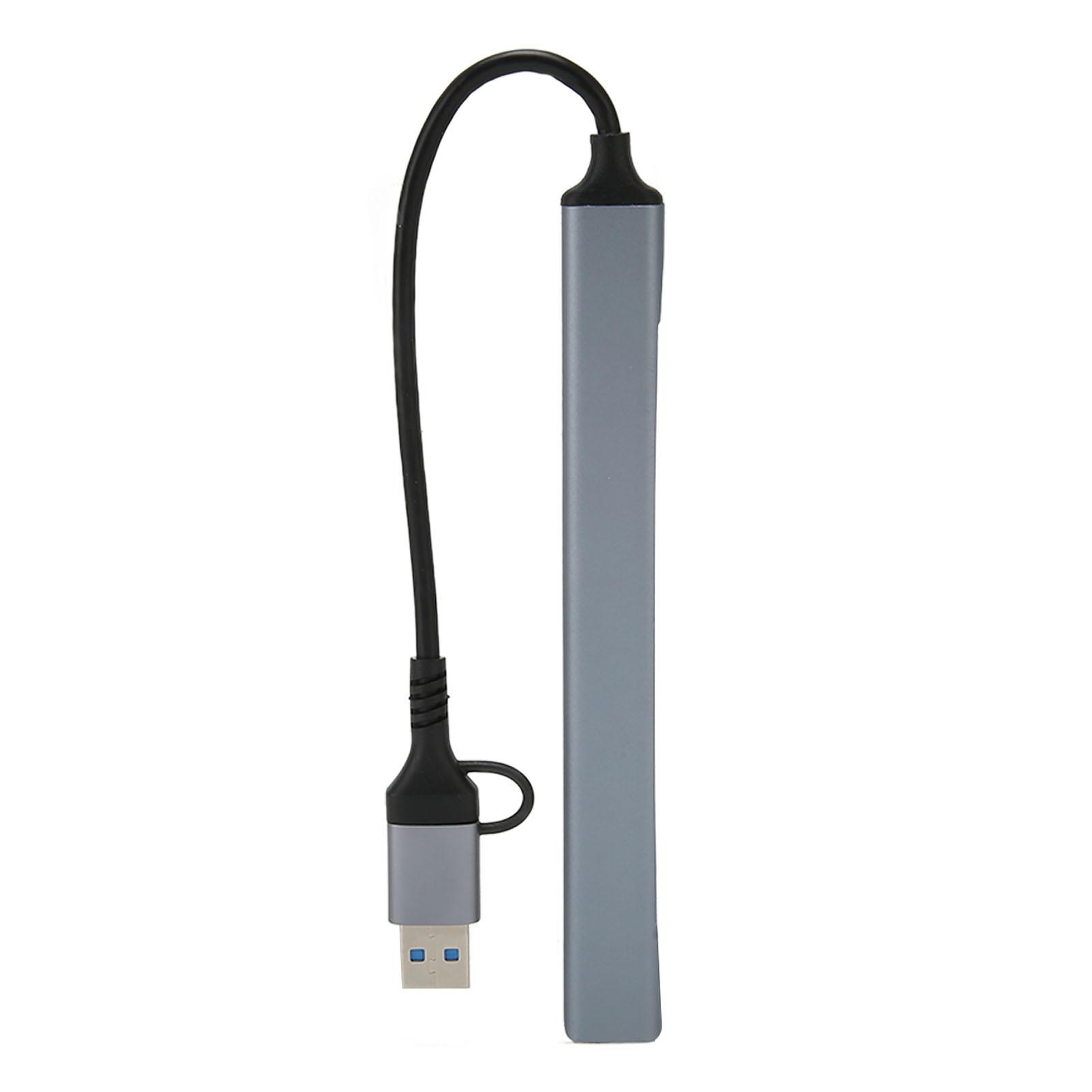 USB Type C Hub 1 USB 3.0 6 USB 2.0 Ports High Speed Plug and Play Multiport Adapter for Phone Laptop Mouse Keyboard
USB Type C Hub 1 USB 3.0 6 USB 2.0 Ports High Speed Plug and Play Multiport Adapter for Phone Laptop Mouse Keyboard