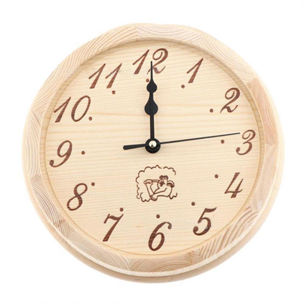 9in Sauna Clock, Rust Proof, Light Weight, No Glass And Plastic Cover Wooden Wall Clock, Simple Sauna Timer Clock For Living Room Bedroom Office Wood color
9in Sauna Clock, Rust Proof, Light Weight, No Glass And Plastic Cover Wooden Wall Clock, Simple Sauna Timer Clock For Living Room Bedroom Office Wood color