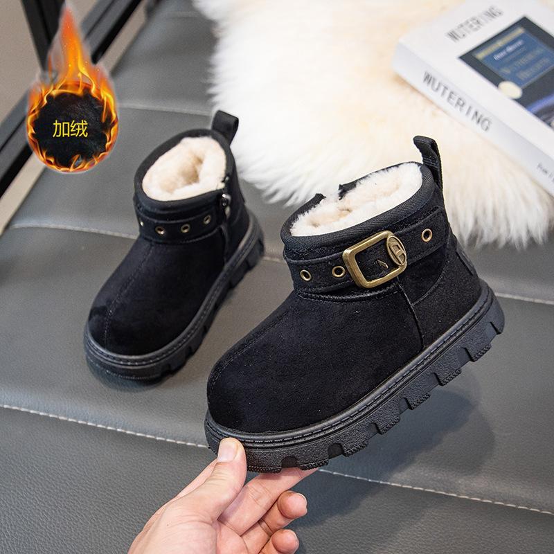Girls Winter Snow Boots Kids Warm Fleece Lined Thick Cotton Shoes for Toddler size 31 чорний
Girls Winter Snow Boots Kids Warm Fleece Lined Thick Cotton Shoes for Toddler size 31 чорний