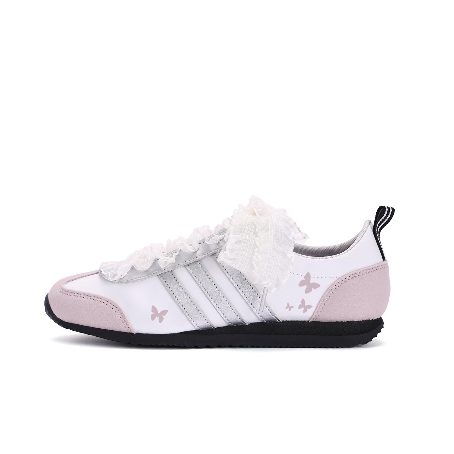 Adidas VS JOG 2.0 Coverage Slip Resistant Abrasion Resistant Low top German Army Trainers Unisex Pink White JR4653(Team59-) 40
Adidas VS JOG 2.0 Coverage Slip Resistant Abrasion Resistant Low top German Army Trainers Unisex Pink White JR4653(Team59-) 40
