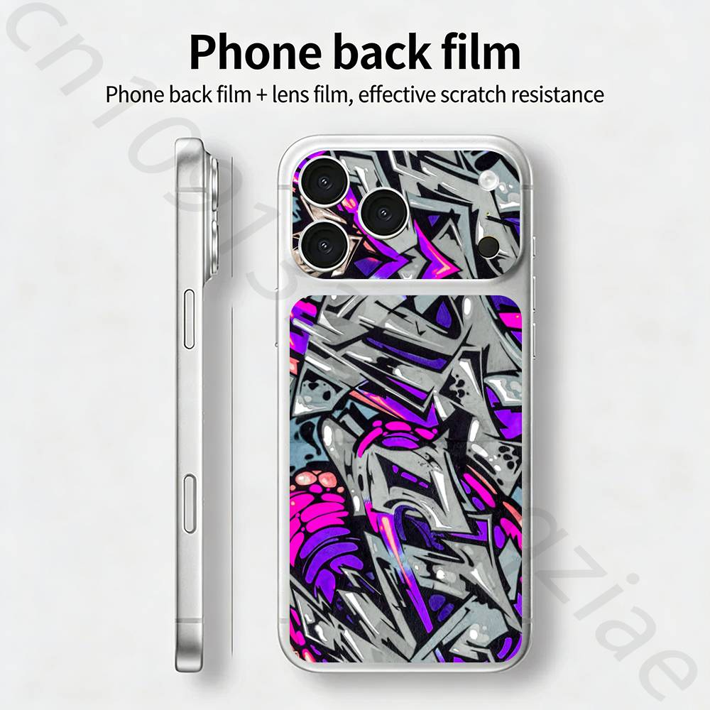Graffiti Art Cool Thing For iPhone 17 pro Max /17 pro Full Cover Decal Skin Wrap 3D Colorful Rear Protective Sticker Film iPhone17pro
Graffiti Art Cool Thing For iPhone 17 pro Max /17 pro Full Cover Decal Skin Wrap 3D Colorful Rear Protective Sticker Film iPhone17pro