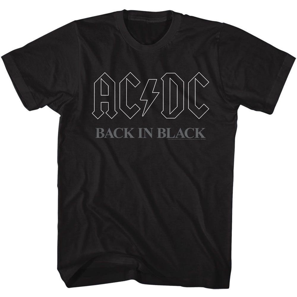 AC/DC Back In Black Logo Black Rock and Roll Music Band T-T-shirt Tops Tees Men s Women s Unisex XL
AC/DC Back In Black Logo Black Rock and Roll Music Band T-T-shirt Tops Tees Men s Women s Unisex XL