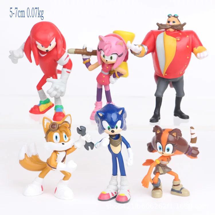 Set of 6 Flying Mouse 1st Gen Sonic Office Desk Figurines & Cake Toppers 5-9 cm
Set of 6 Flying Mouse 1st Gen Sonic Office Desk Figurines & Cake Toppers 5-9 cm