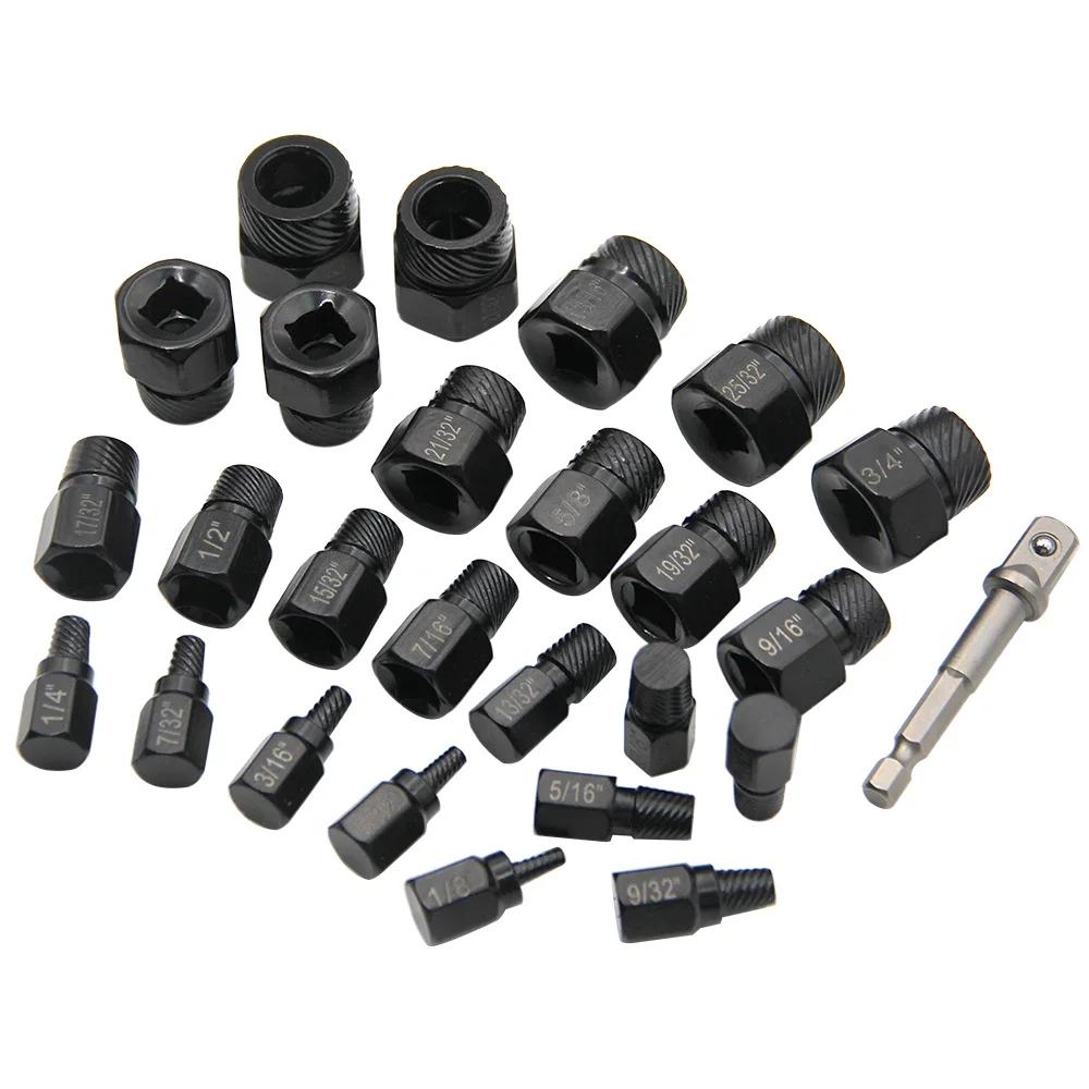 26pcs Imperial Damaged Screw Extractor Drill Bit Set Stripped Screw Extractor Kit For Broken Bolt Extractor With Magnetic China Mainland
26pcs Imperial Damaged Screw Extractor Drill Bit Set Stripped Screw Extractor Kit For Broken Bolt Extractor With Magnetic China Mainland