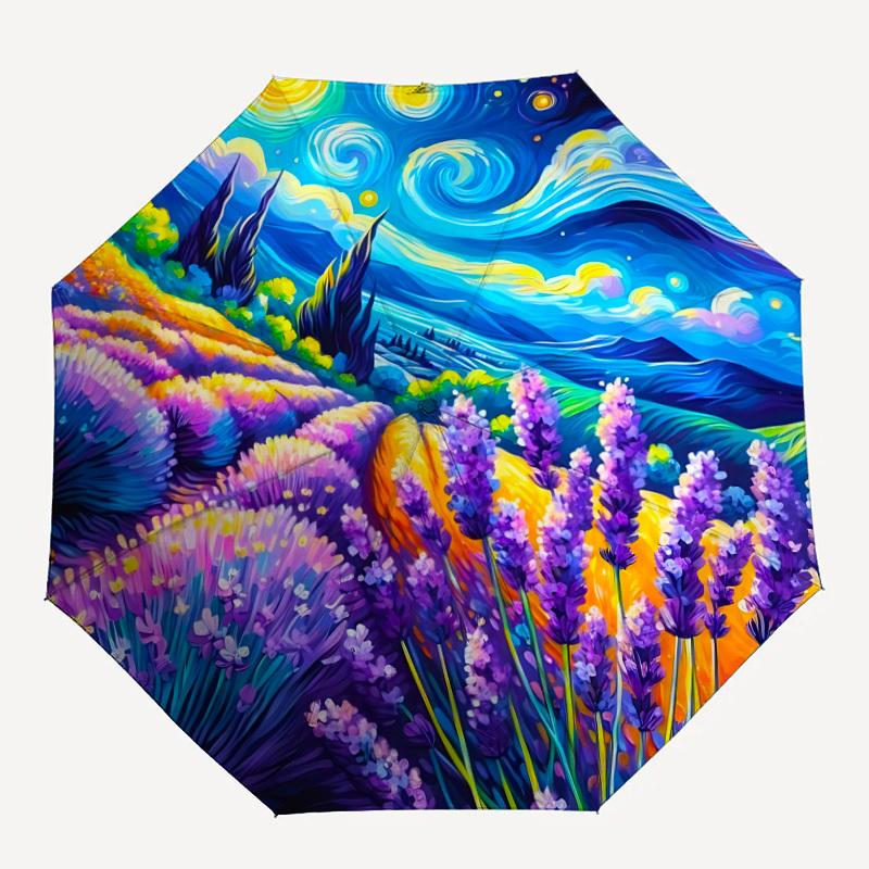 1pc Lavender Field Folding Umbrella, Durable, Suitable for Outdoor Activities or Rain, Suitable for Commuting yy251027066
1pc Lavender Field Folding Umbrella, Durable, Suitable for Outdoor Activities or Rain, Suitable for Commuting yy251027066