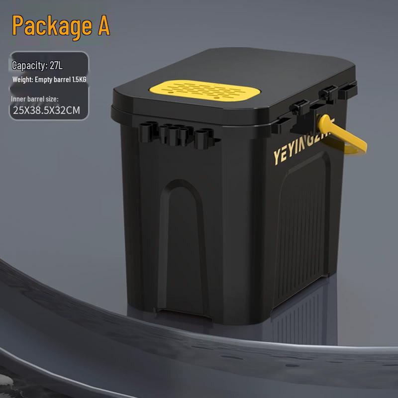 Durable Multi-Functional Fishing Bucket and Storage Box Default Items
Durable Multi-Functional Fishing Bucket and Storage Box Default Items