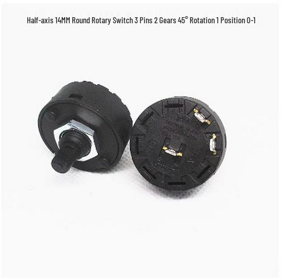 Multifunctional Rotary Knob Switch: 3-6 Positions for Kettle, Juicer, Blender.
Multifunctional Rotary Knob Switch: 3-6 Positions for Kettle, Juicer, Blender.