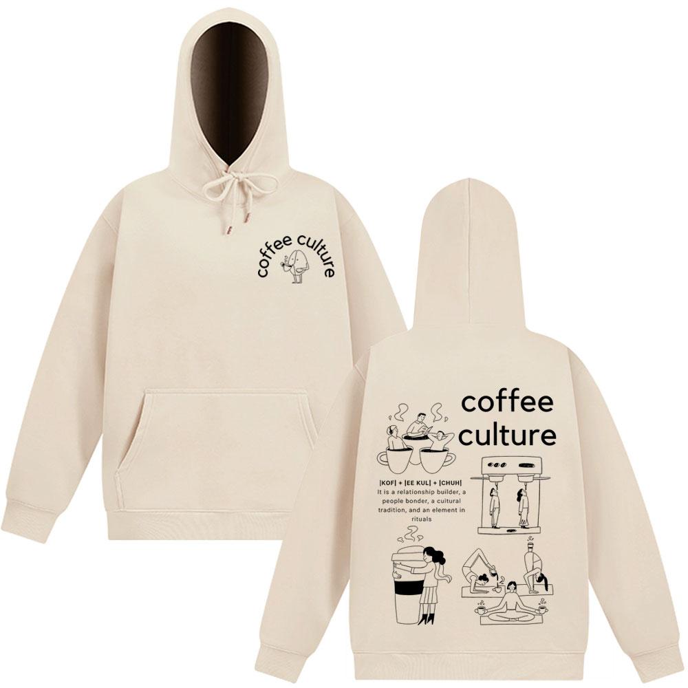 Coffee Culture Fashion Print Graphic Sweatshirt Man Woman Long-sleeved Pullovers Loose Oversized Hoodie Espresso Lover Gift Tops L
Coffee Culture Fashion Print Graphic Sweatshirt Man Woman Long-sleeved Pullovers Loose Oversized Hoodie Espresso Lover Gift Tops L