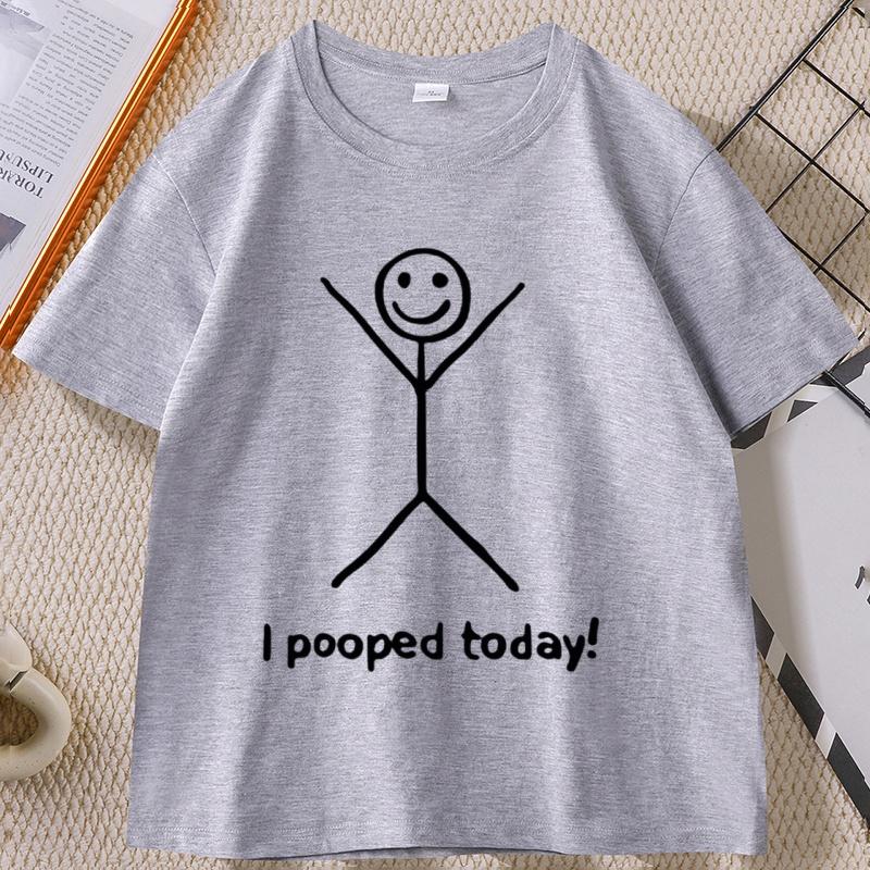 I Pooped Today T Shirt Funny Meme T-Shirt Men Short Sleeves Oneck Tshirt Loose Comfortable Y2k Clothes Casual Streetwear XL сірий
I Pooped Today T Shirt Funny Meme T-Shirt Men Short Sleeves Oneck Tshirt Loose Comfortable Y2k Clothes Casual Streetwear XL сірий