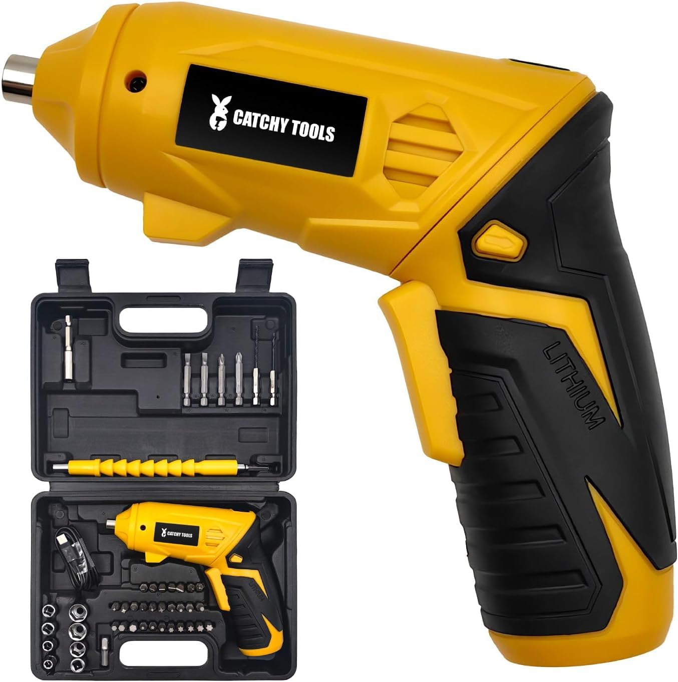 Lasola Electric Small Electric Drill 2 Types of USB Electric Extension Drill 60 Minutes of Continuous Cordless LED Strong Storage DIY For Assembly
Lasola Electric Small Electric Drill 2 Types of USB Electric Extension Drill 60 Minutes of Continuous Cordless LED Strong Storage DIY For Assembly