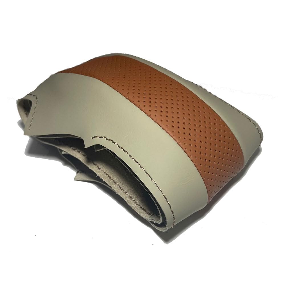 OS Design Genuine Leather Steering Wheel Wrap Kit (1OS1H40) for Odyssey, Accord, and Accord HV (Caramel Punching x Cream)
OS Design Genuine Leather Steering Wheel Wrap Kit (1OS1H40) for Odyssey, Accord, and Accord HV (Caramel Punching x Cream)