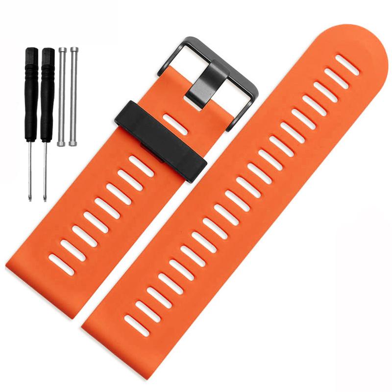Breathable 26mm Silicone Watchband for Garmin Strap Fenix 1/2/3 5X 6X Pro Replacement Outdoor Sports Waterproof Tools Watch Band 26mm помаранчевий
Breathable 26mm Silicone Watchband for Garmin Strap Fenix 1/2/3 5X 6X Pro Replacement Outdoor Sports Waterproof Tools Watch Band 26mm помаранчевий