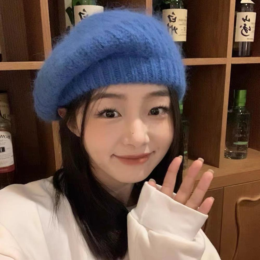 Зимние женские кепки, винтажные береты, женские береты, простые шерстяные шапки, шапка-бини, береты из мохера
Зимние женские кепки, винтажные береты, женские береты, простые шерстяные шапки, шапка-бини, береты из мохера