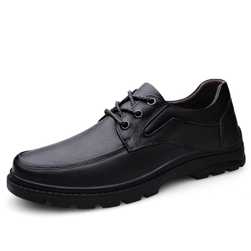 Туфли мужские из коровьей кожи первого слоя на плоской подошве на шнуровке, кожаные, с круглым носком, повседневные, с мягкой подошвой, дышащие, весенние, для пожилых, для повседневной носки 38 чёрный
Туфли мужские из коровьей кожи первого слоя на плоской подошве на шнуровке, кожаные, с круглым носком, повседневные, с мягкой подошвой, дышащие, весенние, для пожилых, для повседневной носки 38 чёрный