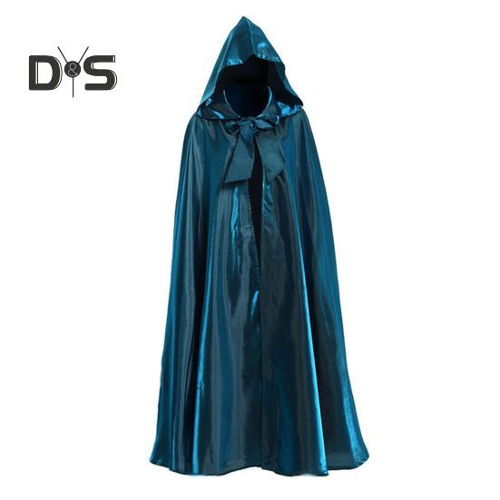 Накидка на Хэллоуин со шляпой, супермягкий однотонный плащ с тонкой текстурой и капюшоном, костюм ведьмы на Хэллоуин, реквизит для фотосъемки 150CM синий
Накидка на Хэллоуин со шляпой, супермягкий однотонный плащ с тонкой текстурой и капюшоном, костюм ведьмы на Хэллоуин, реквизит для фотосъемки 150CM синий