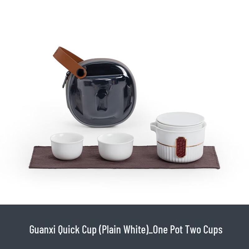 Nanshan Mr. Xiao Guanxi Plain White Portable Tea Set
Nanshan Mr. Xiao Guanxi Plain White Portable Tea Set