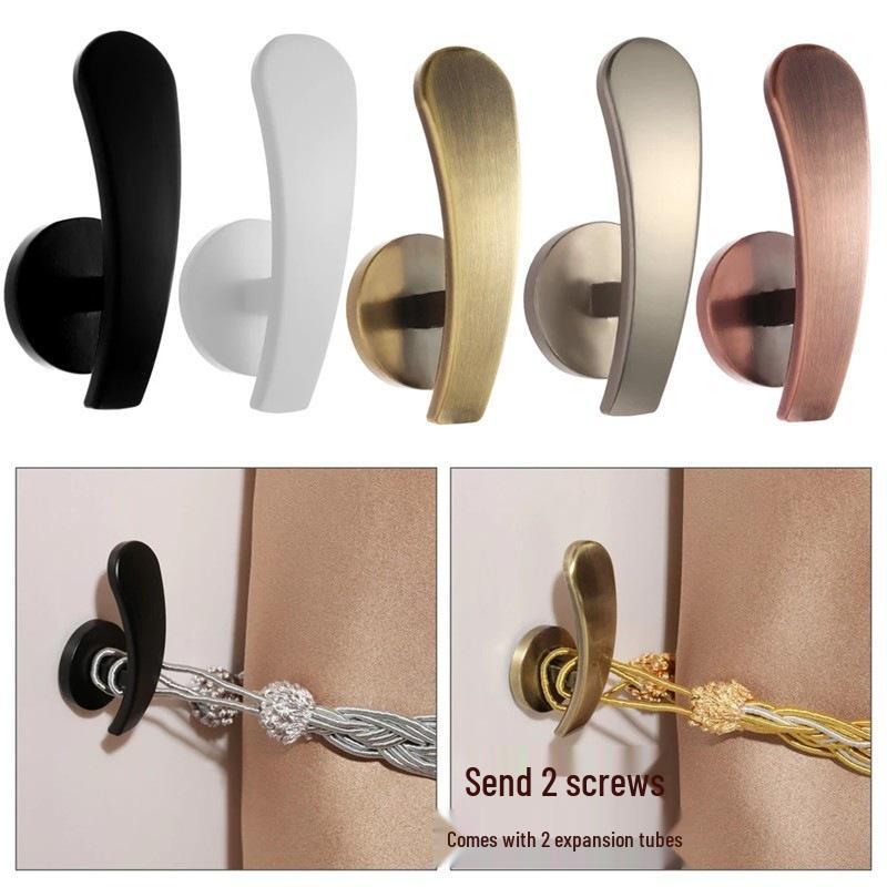 Modern Alloy Curtain Tie-Back Hook with Tassel Trim Antique Green
Modern Alloy Curtain Tie-Back Hook with Tassel Trim Antique Green