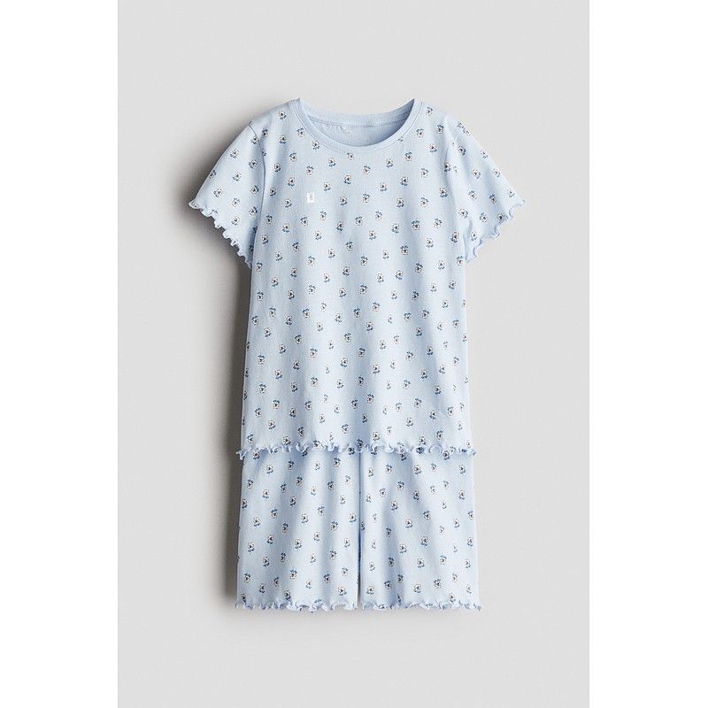HM Girls Home Wear 2-Piece Summer 2025 New Arrival Pure Cotton Cute Print Pajamas Suit 1129260 Light blue/Florals 130/64((6-8Y))
HM Girls Home Wear 2-Piece Summer 2025 New Arrival Pure Cotton Cute Print Pajamas Suit 1129260 Light blue/Florals 130/64((6-8Y))