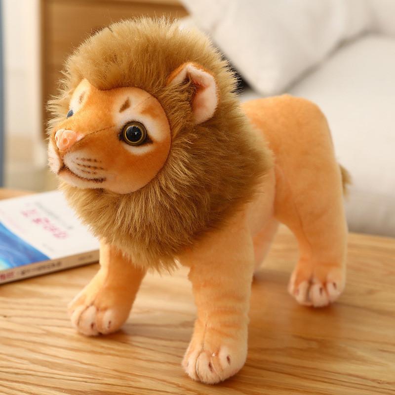 Plush Lion Realistic Toy Doll With Pp Cotton Filling For Kids Gift Decor Home Standing,23cm
Plush Lion Realistic Toy Doll With Pp Cotton Filling For Kids Gift Decor Home Standing,23cm