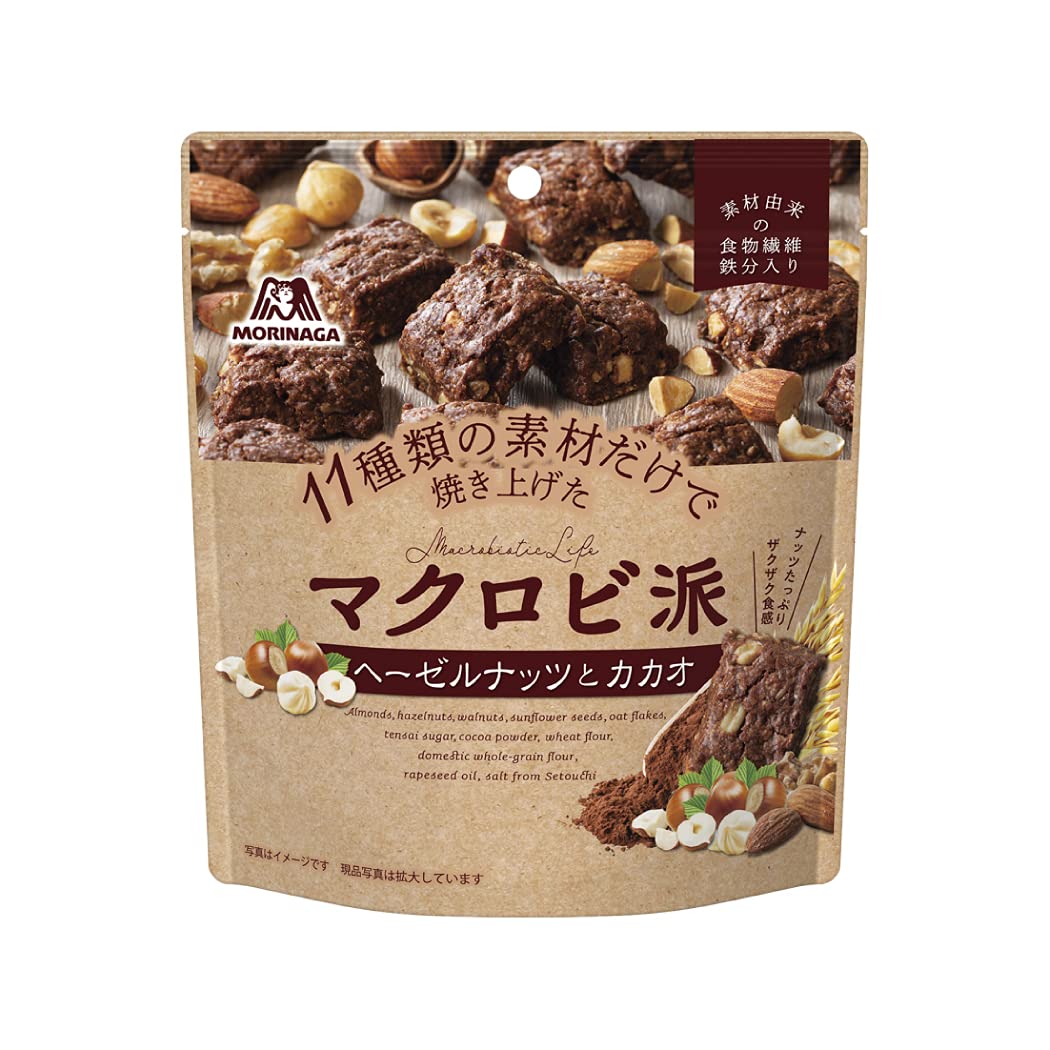 Morinaga Macrobiotic Hazelnut and Cacao 100g x 5 bags
Morinaga Macrobiotic Hazelnut and Cacao 100g x 5 bags
