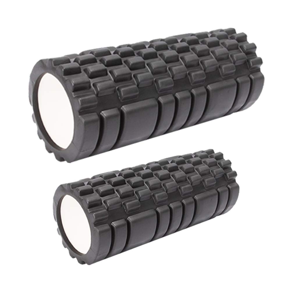 of 2 large and GetFit Foam Roller Myofascial Release Training Fascia Roller Kinmaku Release Roller Myofascial Release Roller Stretching Roller Yoga
of 2 large and GetFit Foam Roller Myofascial Release Training Fascia Roller Kinmaku Release Roller Myofascial Release Roller Stretching Roller Yoga