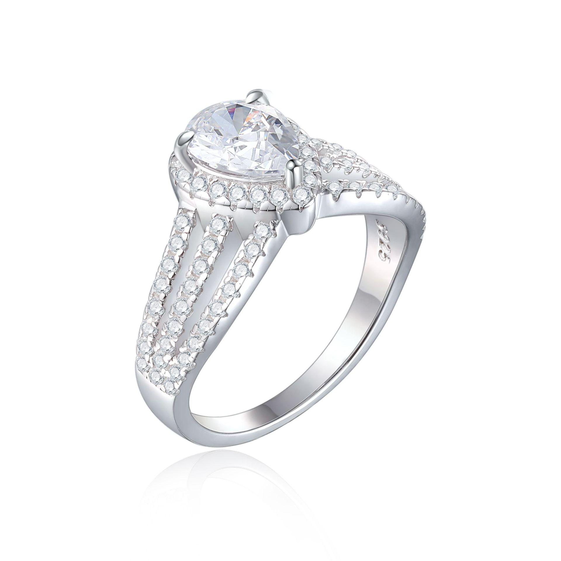 Pear-Shaped 1.5ct Zircon Stackable Ring Set in 925 Sterling Silver for Women - European and American Style US Size 5
Pear-Shaped 1.5ct Zircon Stackable Ring Set in 925 Sterling Silver for Women - European and American Style US Size 5